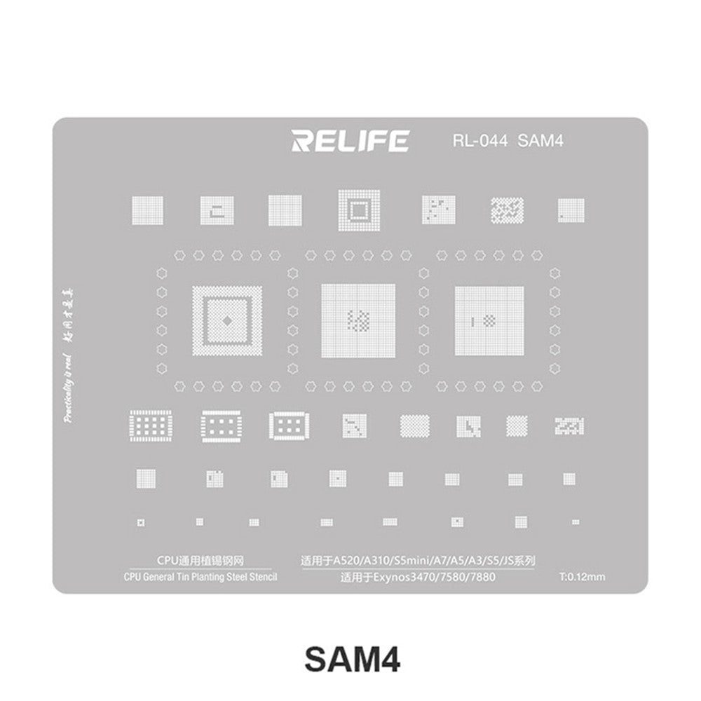 Sita BGA Relife RL-044 V2.0 pentru CPU Samsung Series