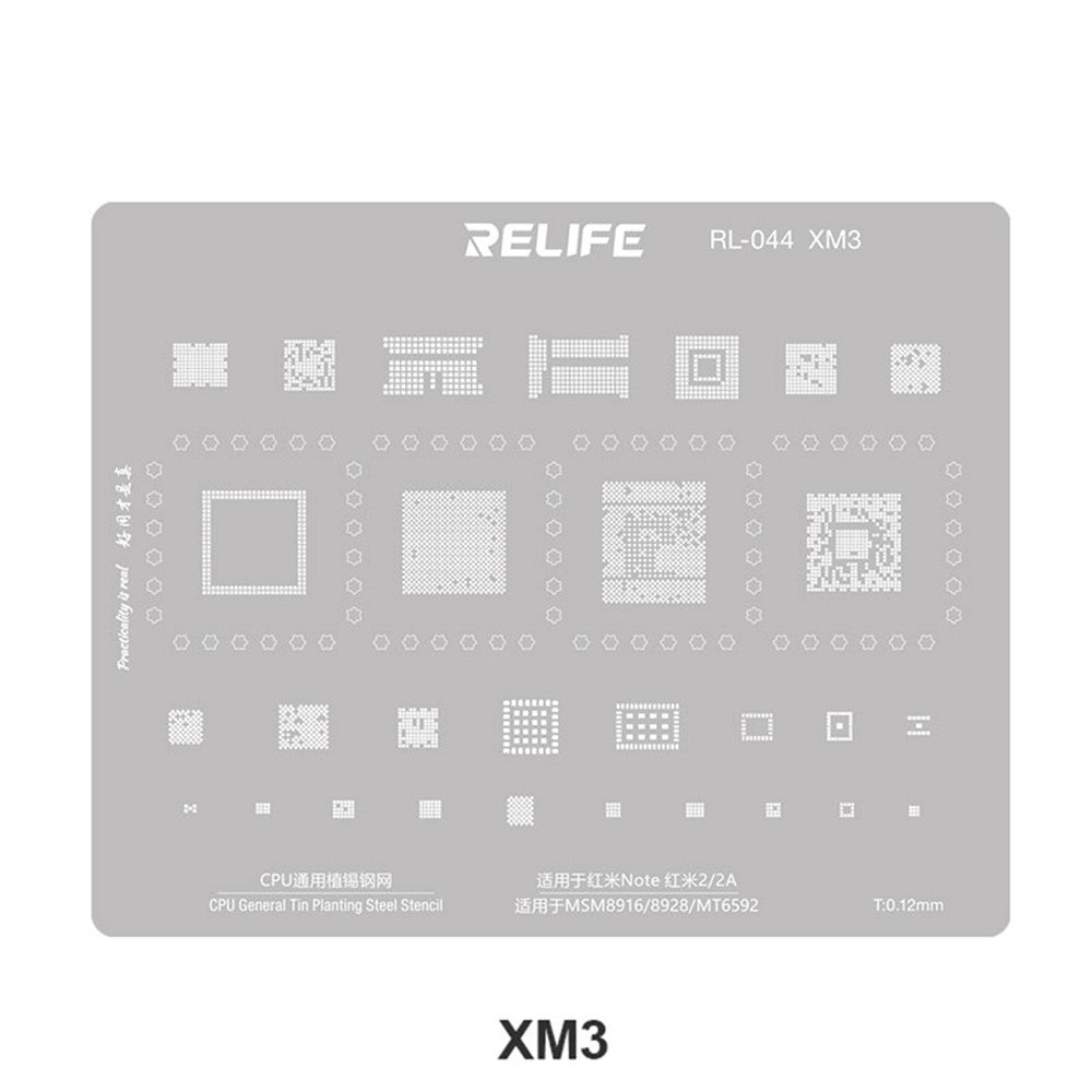 Sita BGA Relife RL-044 V2.0 pentru CPU Xiaomi Series