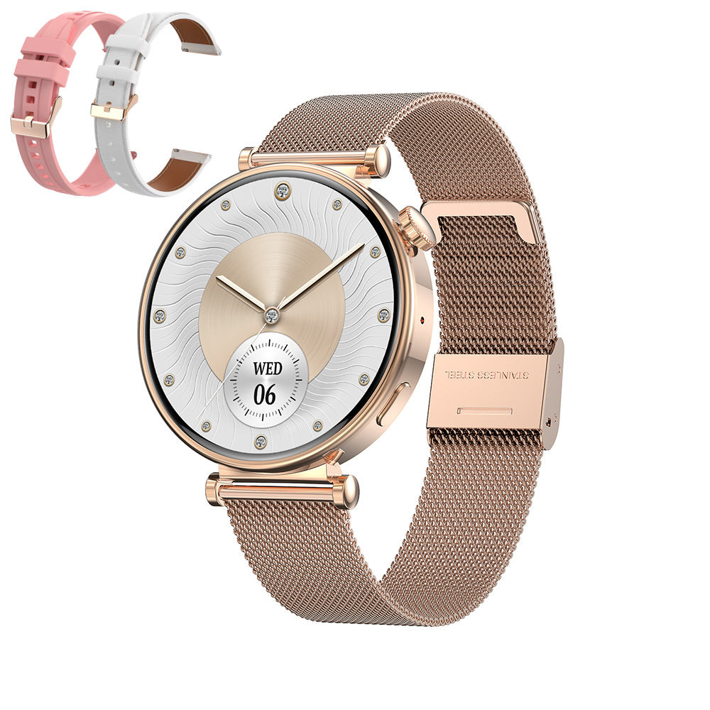 Smartwatch Blavec W17 Amber, Roz Auriu