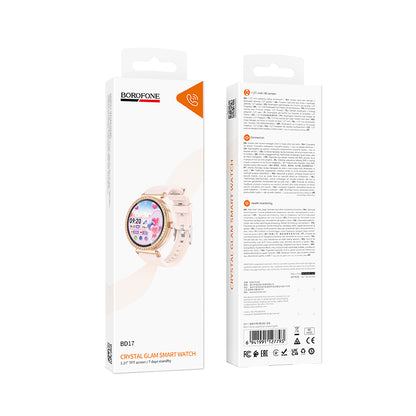 Smartwatch Borofone BD17 Call, Auriu