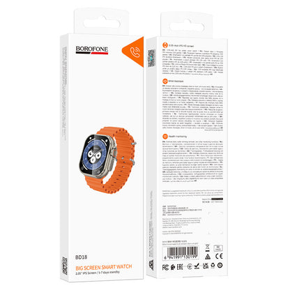 Smartwatch Borofone BD18, Auriu