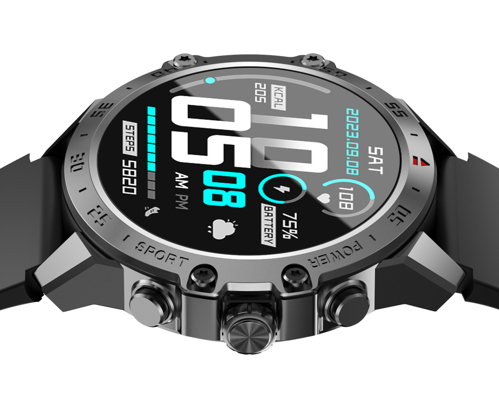 Smartwatch BWOO WA-08, Negru