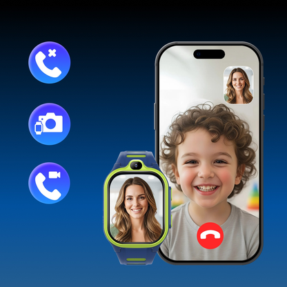 Smartwatch Forever Kids Boost KW-530 Call, Albastru