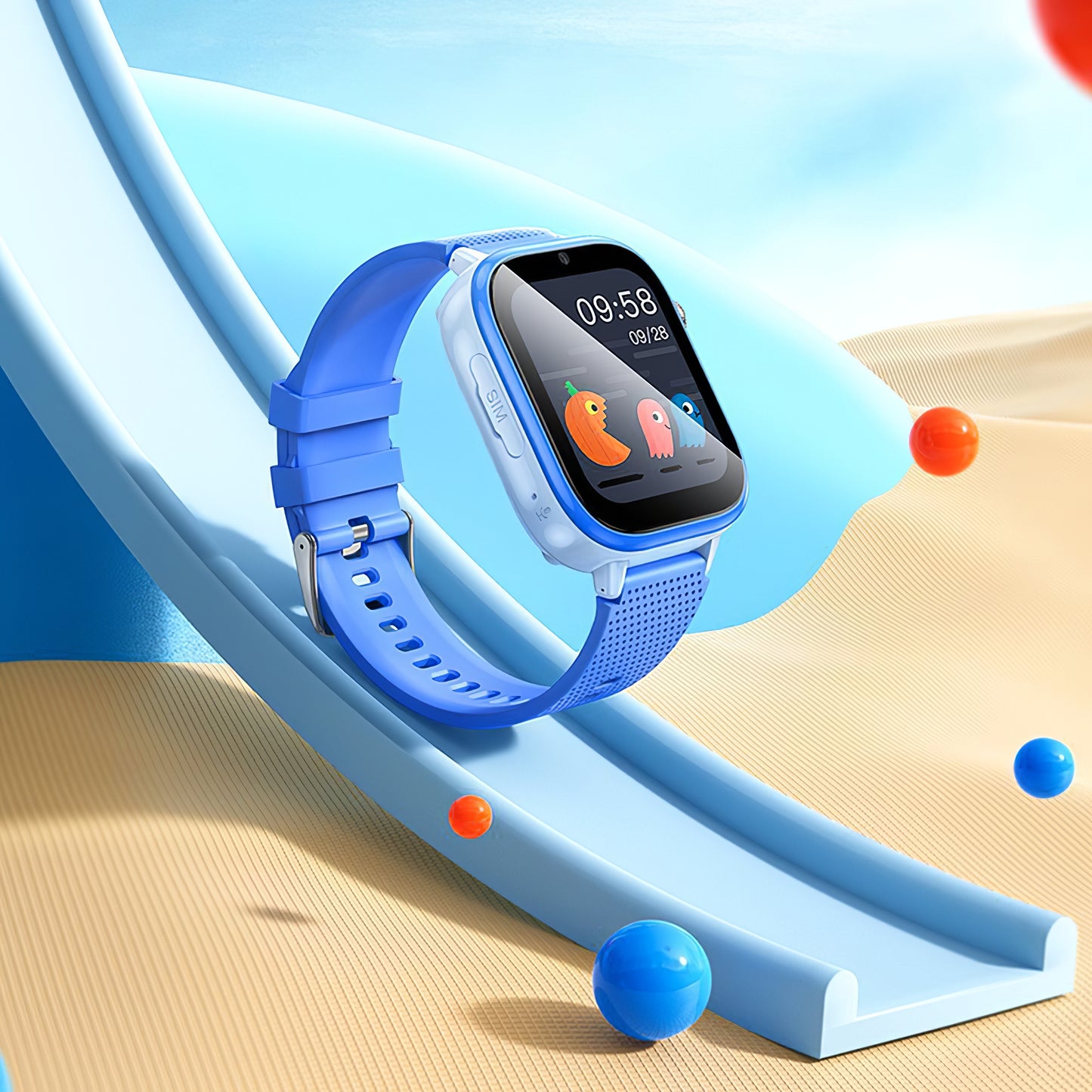 Smartwatch HOCO Y101 Kids Call, Albastru