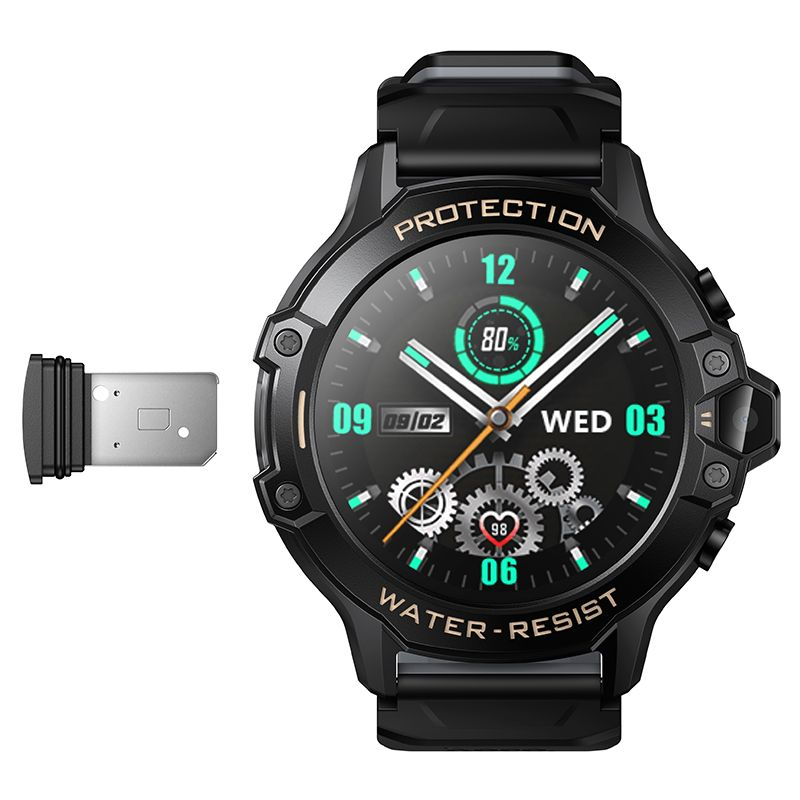Smartwatch HOCO Y107 Kids Call, Negru, Resigilat