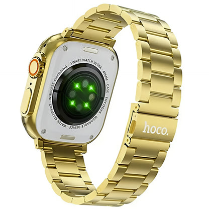 Smartwatch HOCO Y12 Ultra Call, Auriu
