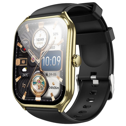 Smartwatch HOCO Y28 Call, Auriu