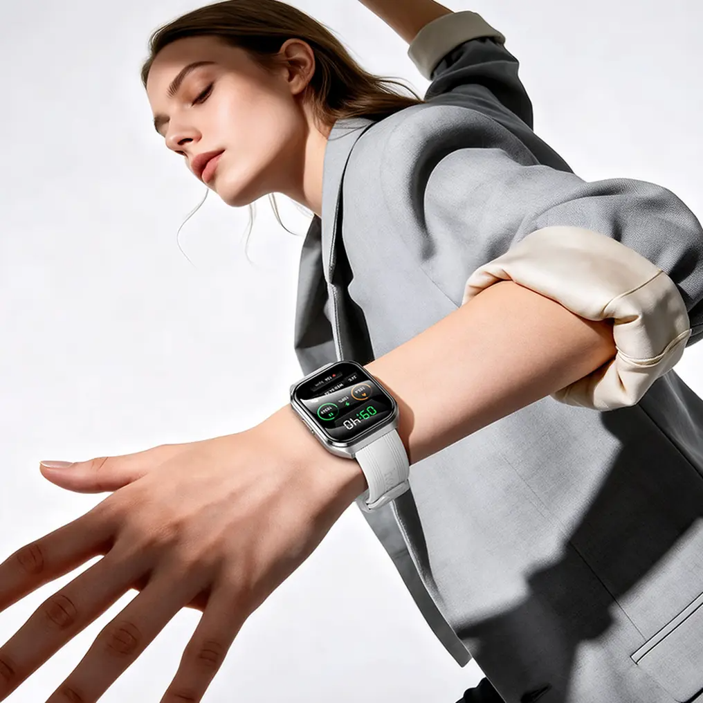 Smartwatch HOCO Y44 Call, Argintiu