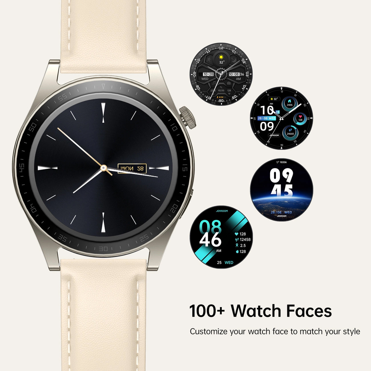 Smartwatch Joyroom JR-FC2 Call, Auriu