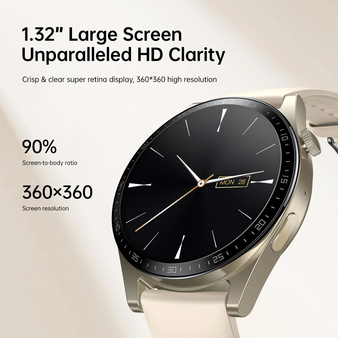 Smartwatch Joyroom JR-FC2 Call, Auriu