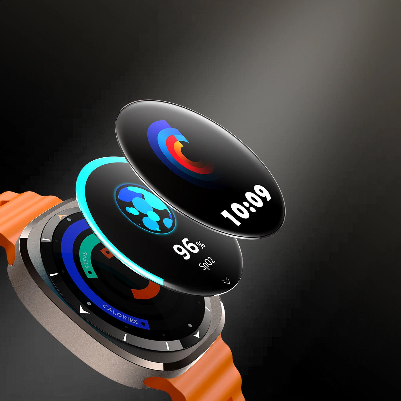 Smartwatch Joyroom JR-FV2 Call, Portocaliu