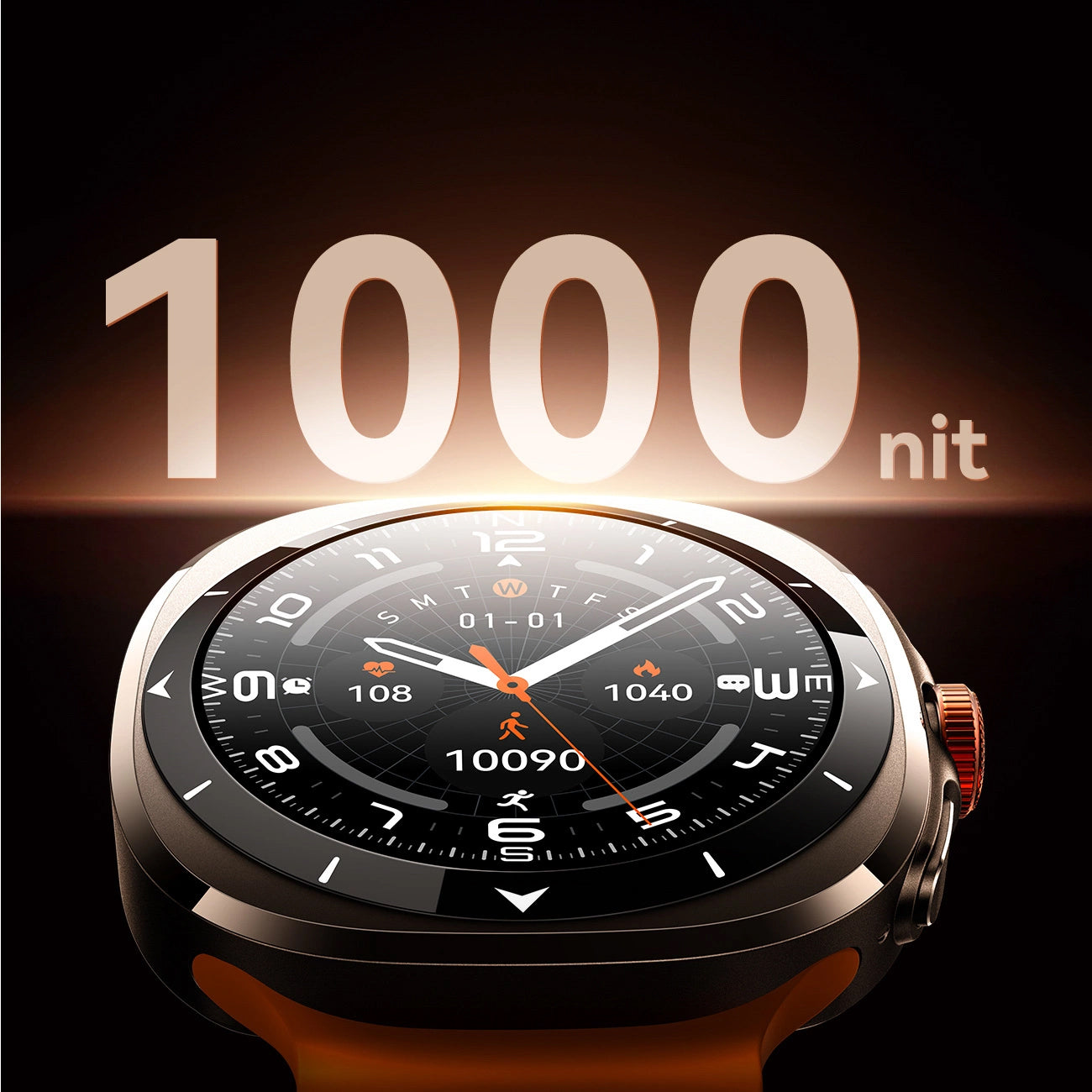 Smartwatch Joyroom JR-FV2 Call, Portocaliu