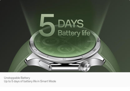 Smartwatch OnePlus Watch 3, 46mm, Negru 5491100340