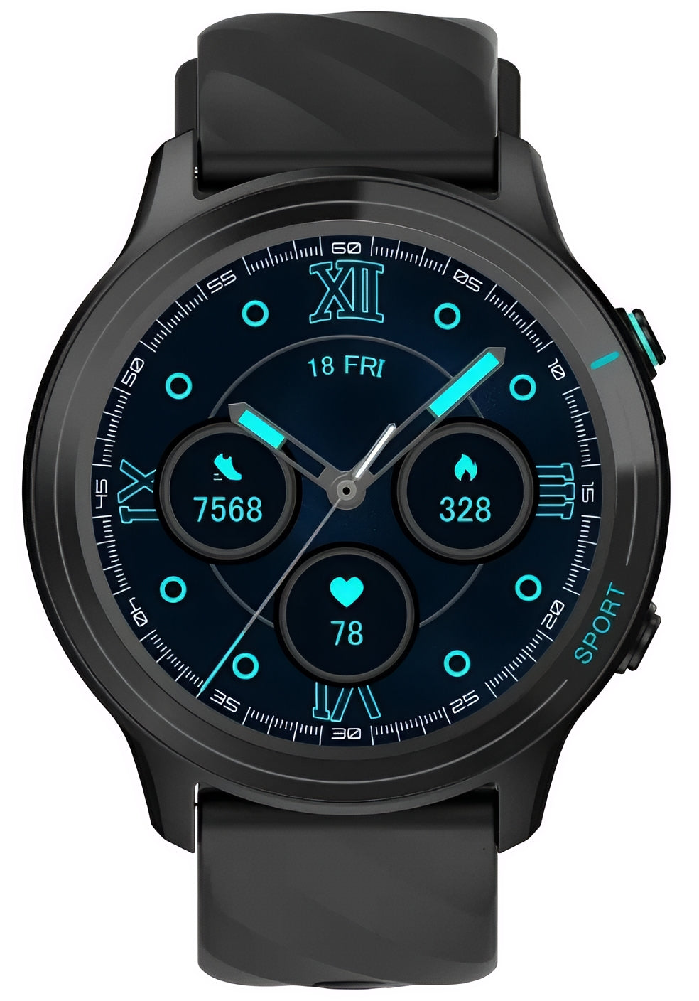 Smartwatch Titmo O-100 Call, Negru