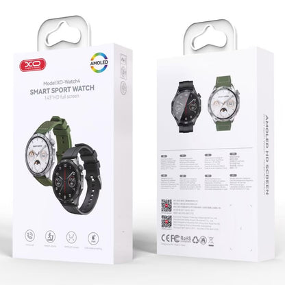 Smartwatch XO Design 4, Negru