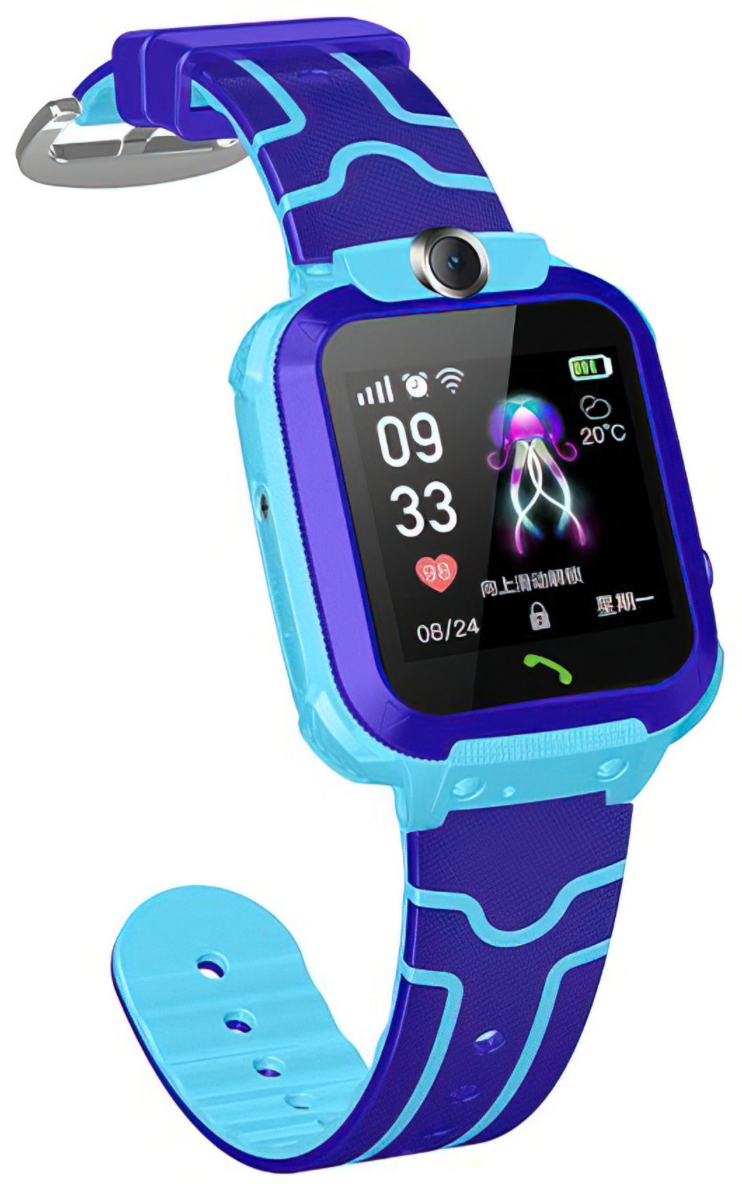 Smartwatch XO Design Kids H100, Albastru
