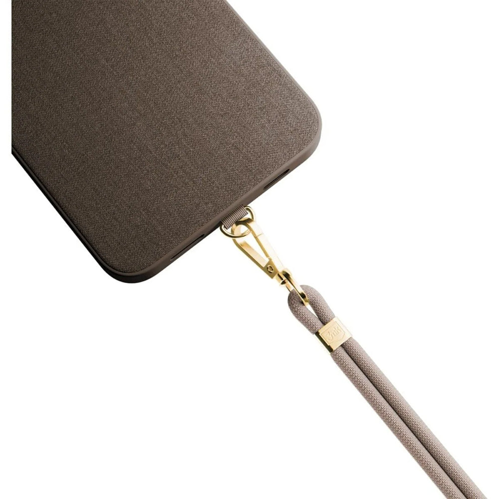 Snur Telefon 3MK Easy Clip Elite, Auriu