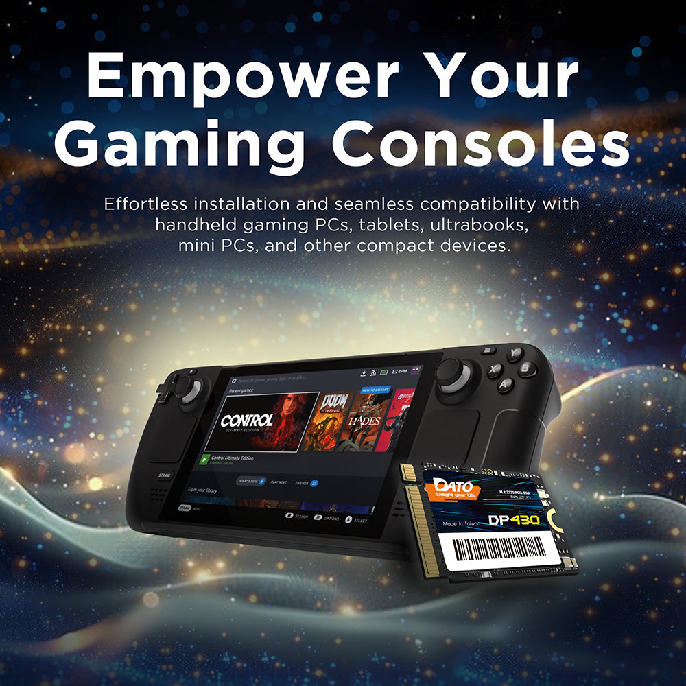 Solid State Drive (SSD) Dato DP430, NVME M.2 2230, PCIE Gen4x4, 1TB, Negru DP430SSD-1TB