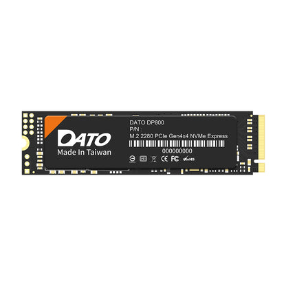 Solid State Drive (SSD) Dato DP800, NVME M.2 2280, PCIe, 512GB, Negru DP800SSD-512GB