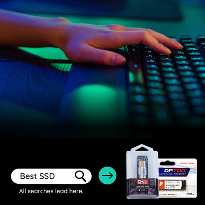 Solid State Drive (SSD) Dato DP800, NVME M.2 2280, PCIe, 512GB, Negru DP800SSD-512GB