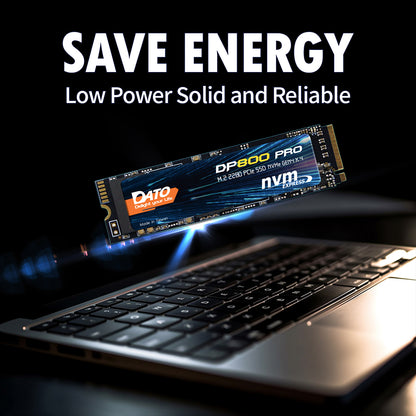 Solid State Drive (SSD) Dato DP800 Pro, NVME M.2 2280, PCIe, 4TB, Negru DP800PSSD-4TB