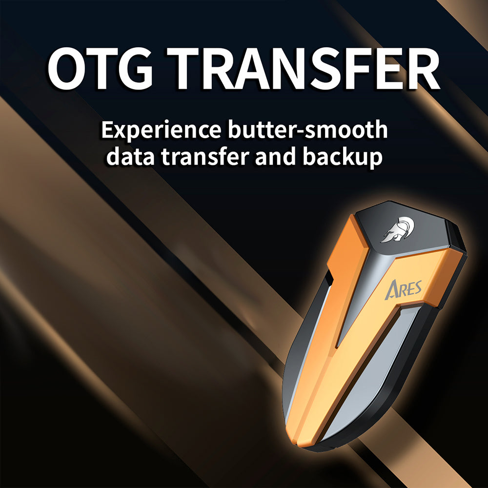 Solid State Drive (SSD Extern) Dato Ares Amber Shield, 500GB, Negru ARSASE-500GB