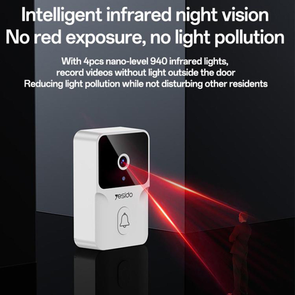Sonerie Yesido KM27, Wi-Fi, 2K, Alba