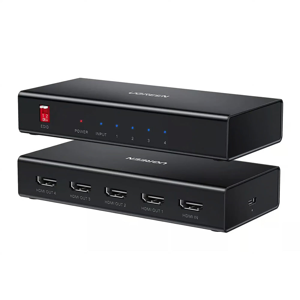 Splitter Video HDMI UGREEN  CM570 (90514), Negru