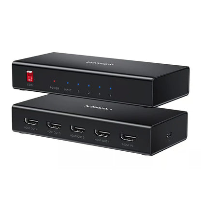 Splitter Video HDMI UGREEN  CM570 (90514), Negru