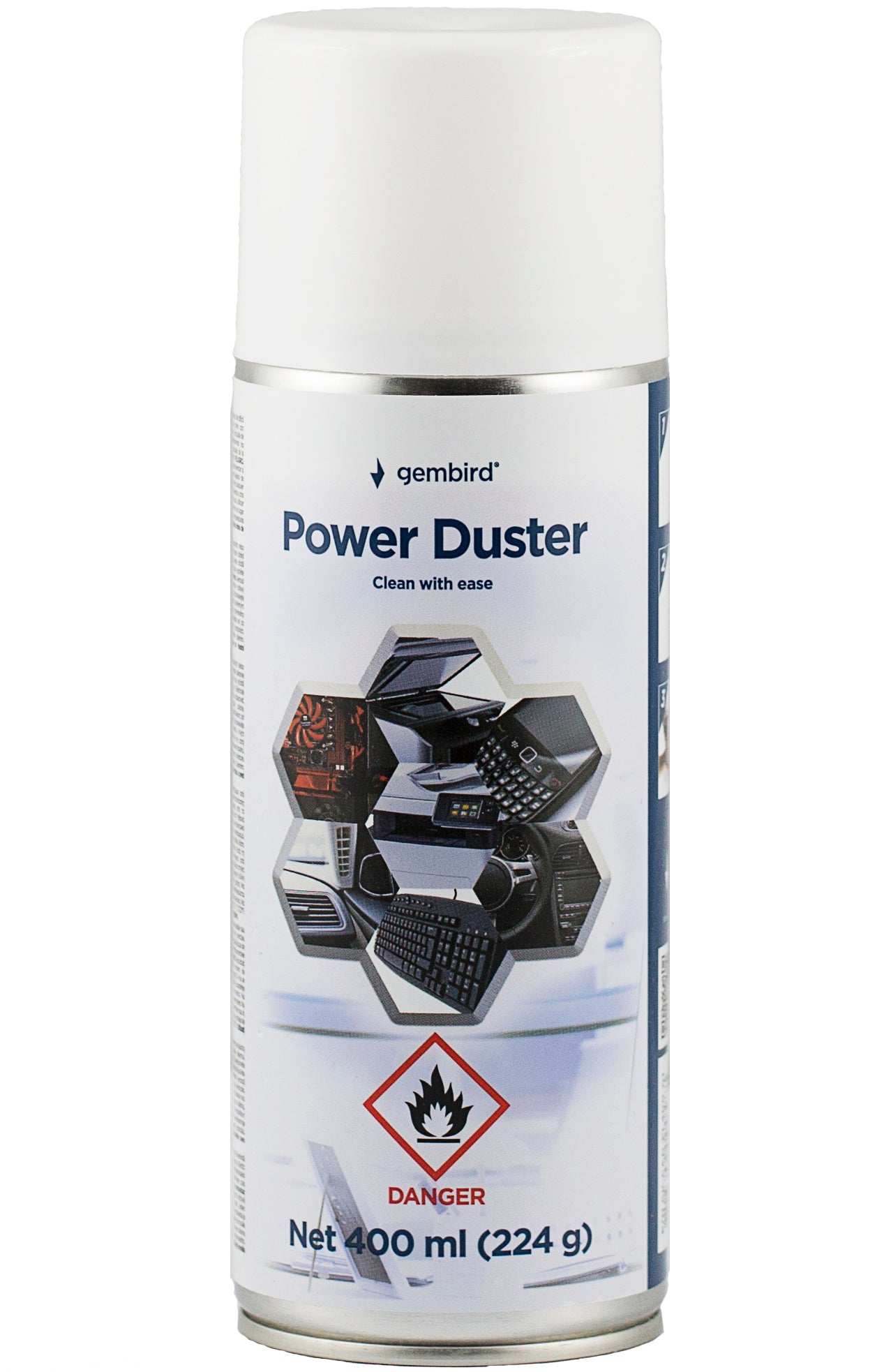 Spray Aer Comprimat Gembird, 400ml CK-CAD-FL400-01