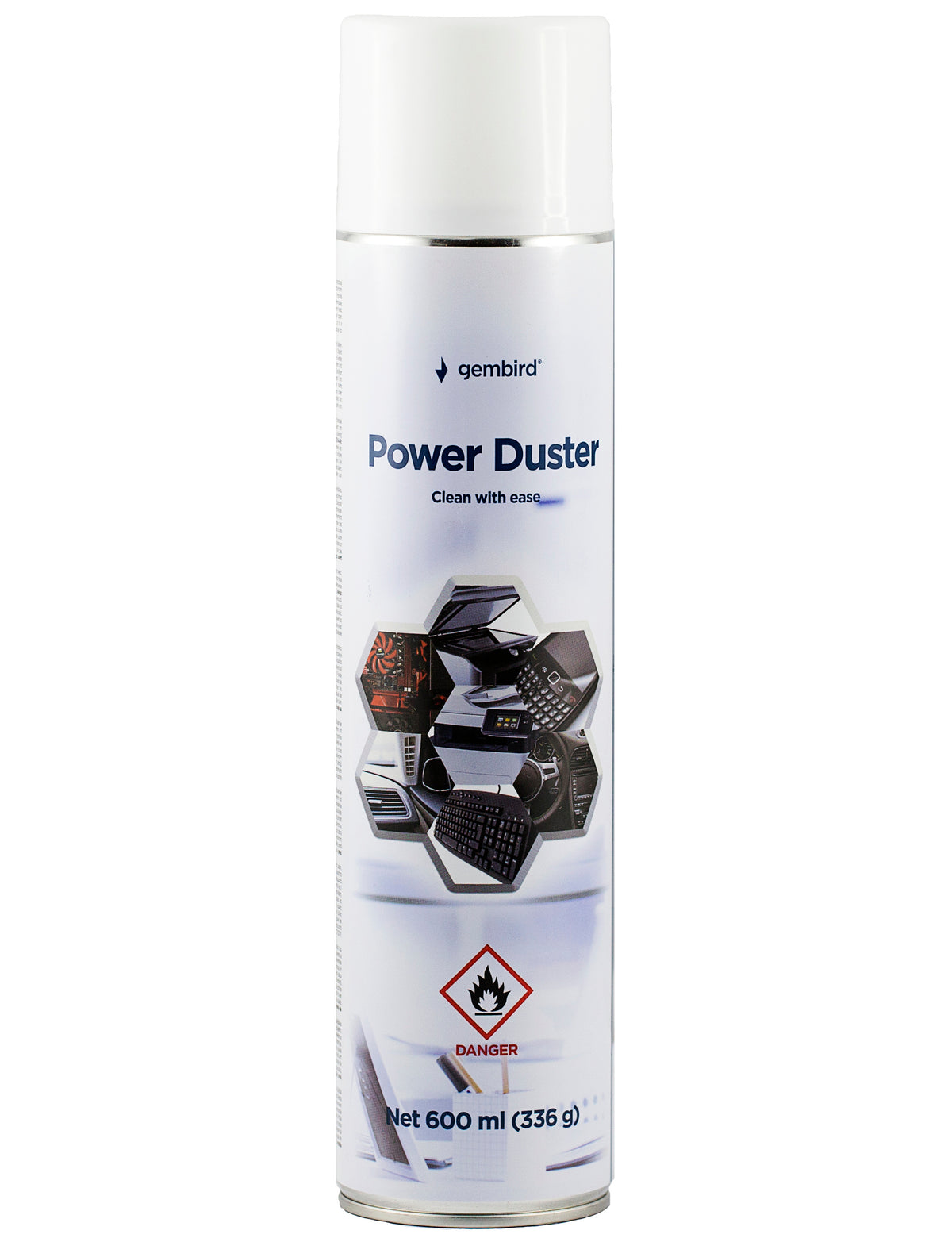 Spray Aer Comprimat Gembird, 600ml CK-CAD-FL600-01