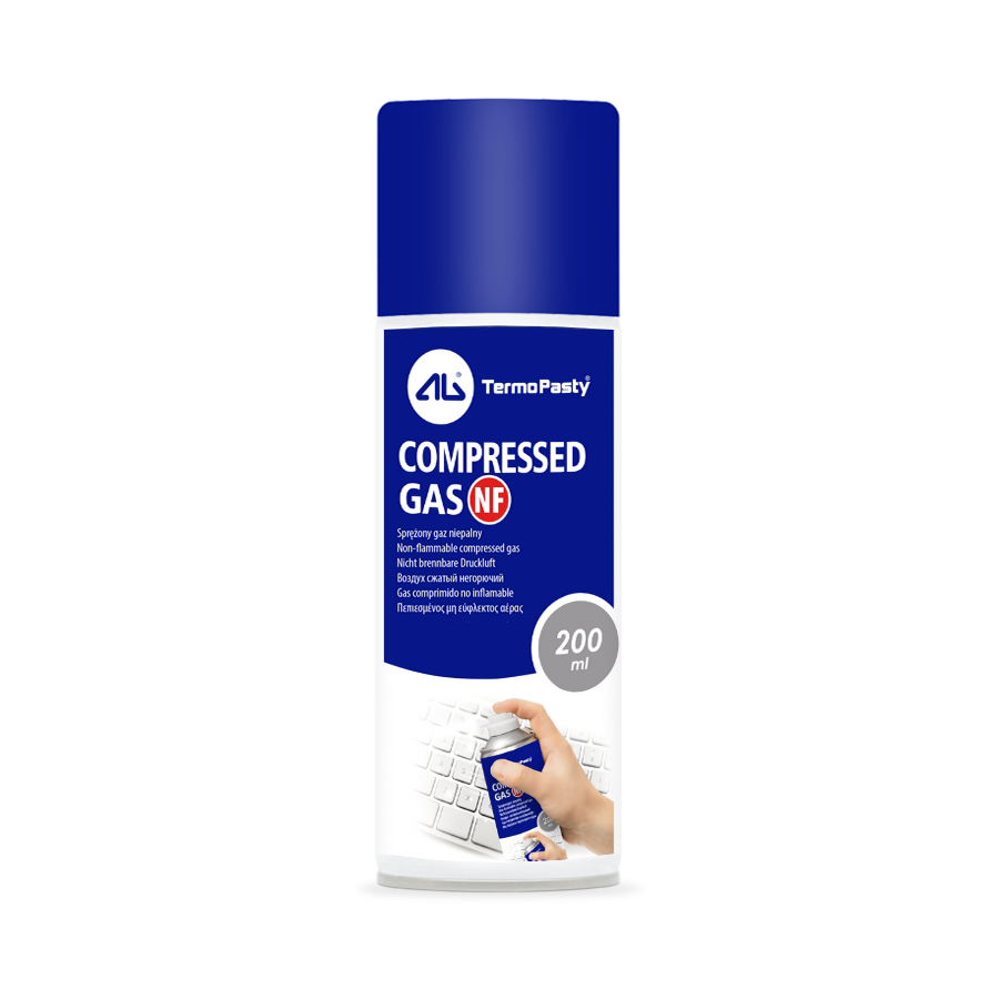 Spray Aer Comprimat AG Termopasty NF (Non Inflamabil), 200ml ART.AGT-255