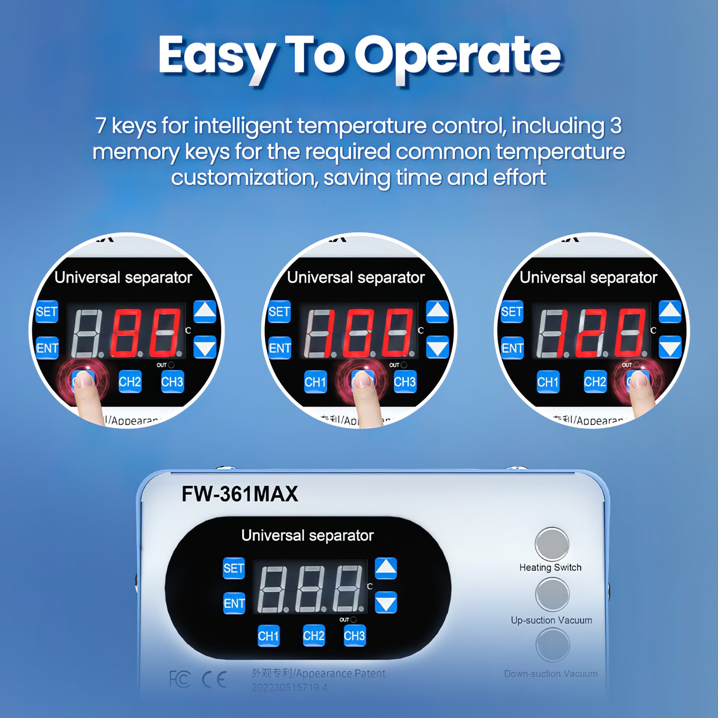 Statie Separare Display Touchscreen Forward FW-361 Max