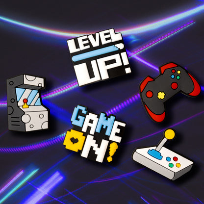 Sticker 3D OEM GameOn pentru Husa Telefon / Tableta, Set 5 bucati, Multicolor