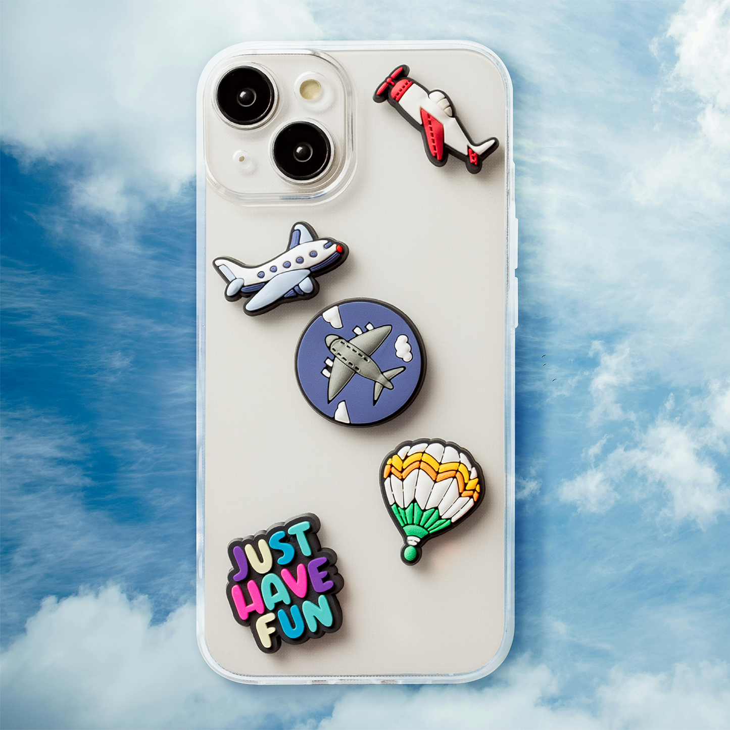 Sticker 3D OEM Travel pentru Husa Telefon / Tableta, Set 5 bucati, Multicolor