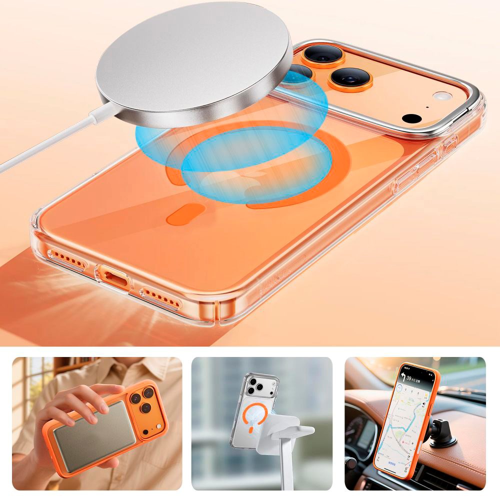 Sticker Metalic Tech-Protect MMP-200, Universal, Portocaliu