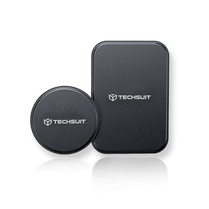 Sticker Metalic Techsuit MP02 2in1, Negru