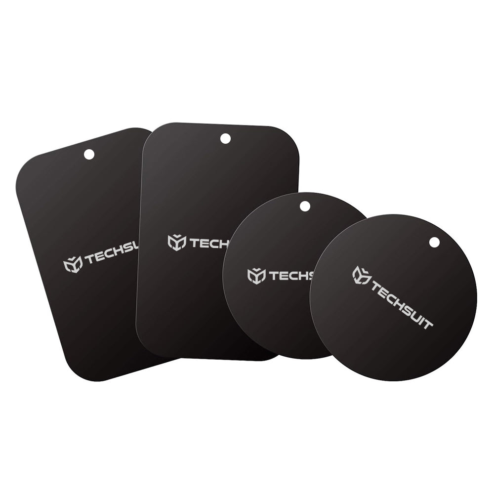 Sticker Metalic Techsuit MP04 4in1, Negru