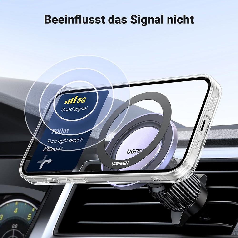 Sticker Metalic UGREEN LP428 (25766), Set 2 bucati, Negru