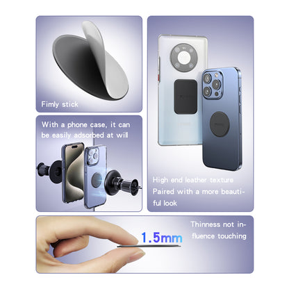 Sticker Metalic Yesido C207 2in1, Negru