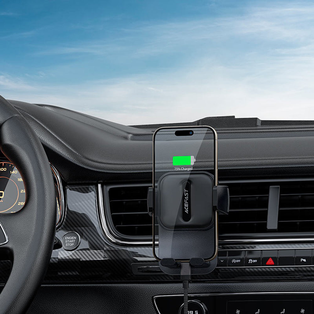 Suport Auto Acefast D25, 4.5inch - 6.7inch, Negru