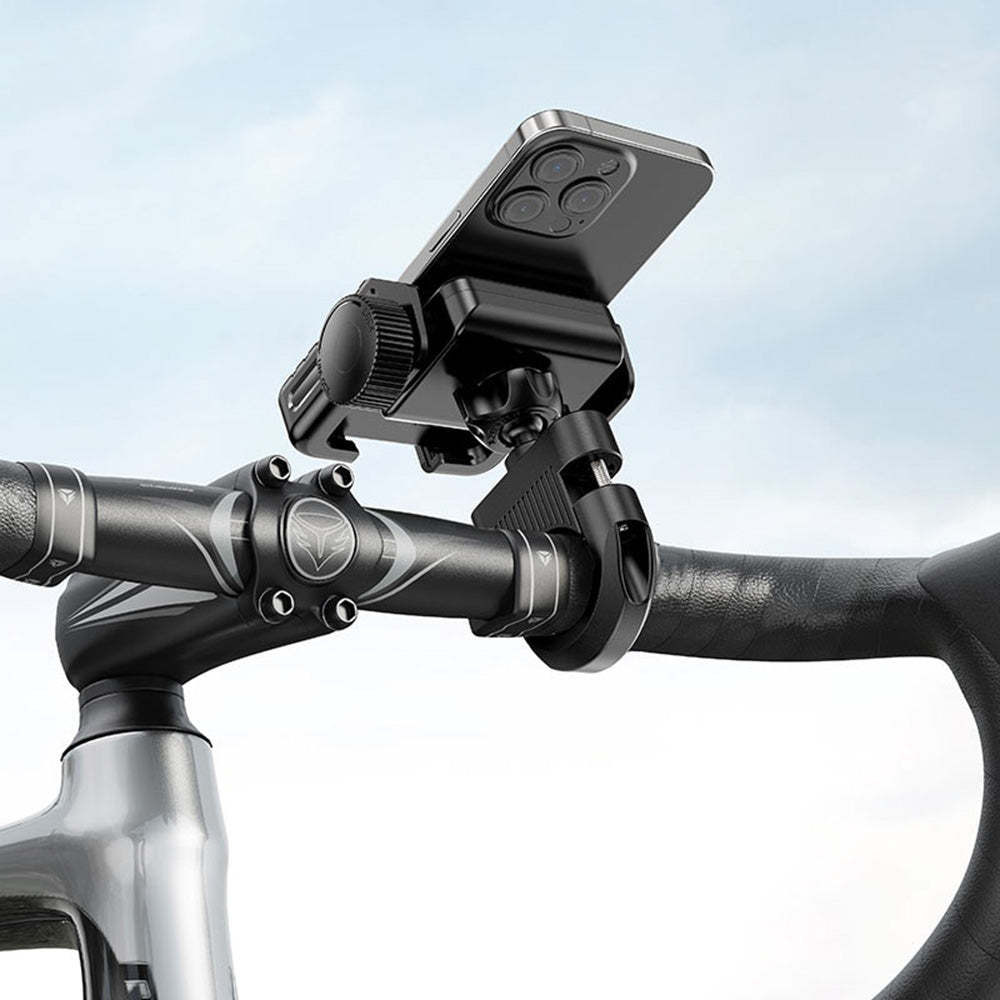 Suport Bicicleta Motocicleta Acefast D58, 4.7inch - 6.9inch, Negru