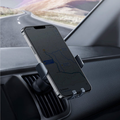 Suport Auto Baseus Metal Age II, 4.7inch - 6.7inch, Gri SUJS000013
