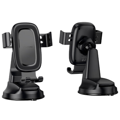 Suport Auto Borofone BH130 Follower Gravity, 6.1inch - 7inch, Negru