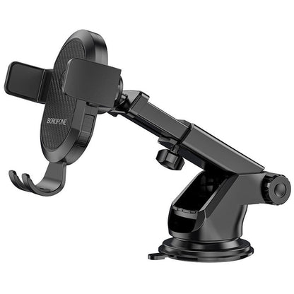 Suport Auto Borofone BH39, 4.5inch - 6.5inch, Negru