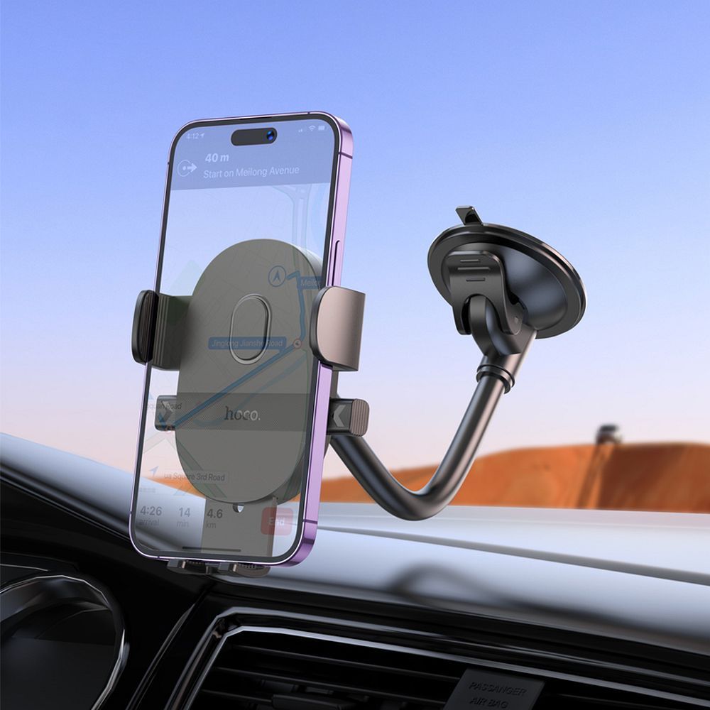 Suport Auto HOCO H20, 4.7inch - 7inch, Negru
