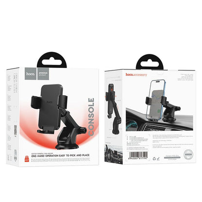 Suport Auto HOCO H37, 4.5inch - 7inch, Negru