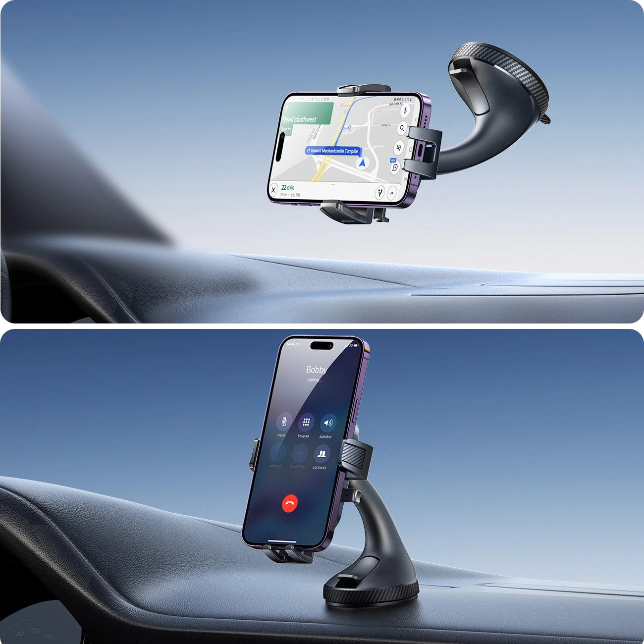 Suport Auto Joyroom JR-OK6 Dash, 4.7inch - 6.8inch, Negru