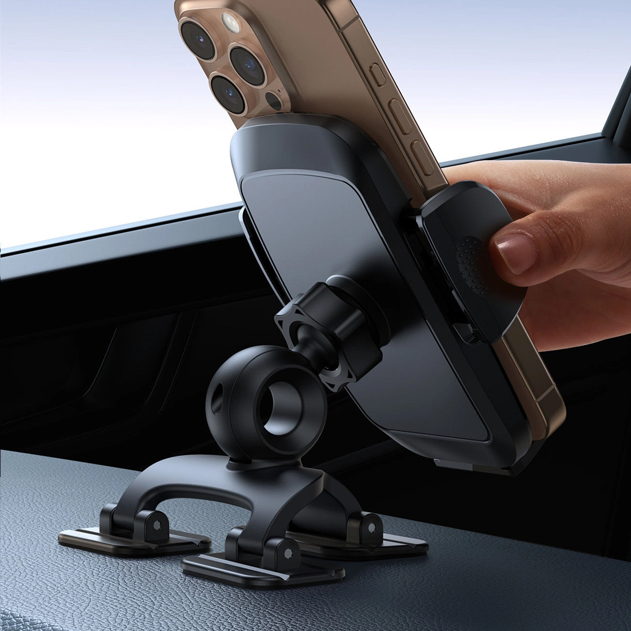 Suport Auto Joyroom JR-ZS259-3 Dash, 4.7inch - 6.9inch, Negru
