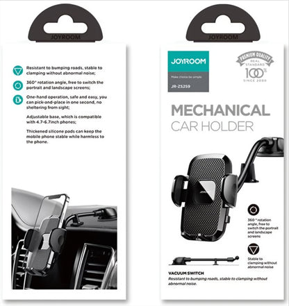 Suport Auto Joyroom JR-ZS259 Dash, 4.7inch - 6.9inch, Negru